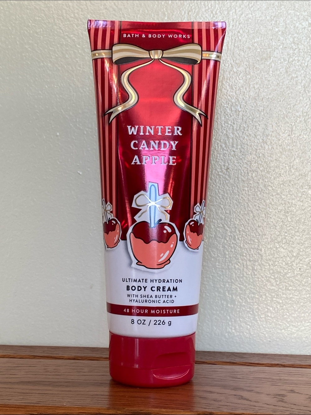Bath & Body Works Winter Candy Apple Body Cream 8 oz